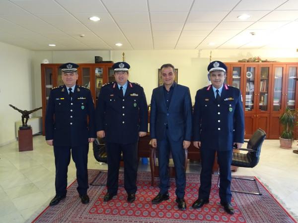 Επίσκεψη του Γενικού Επιθεωρητή Αστυνομίας Βορείου Ελλάδος  στον Περιφερειάρχη δυτικής Μακεδονίας