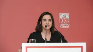 Περιοδεία της υποψήφιας Ευρωβουλευτή του ΚΚΕ Τινας Κουζιάκη