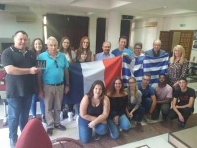 Eπίσκεψη Γάλλων μαθητών και εκπαιδευτικών στο Δήμαρχο Εορδαίας