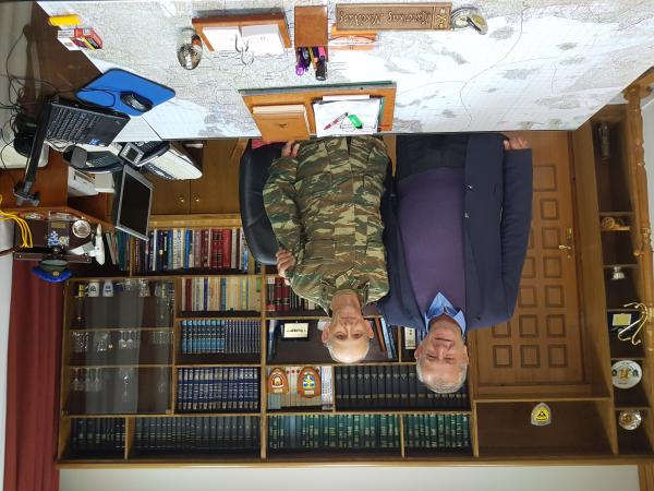 Η συνάντηση του βουλευτή Κοζάνης Γ. Ντζιμάνη με τον νέο Διοικητή της 9ης Ταξιαρχίας