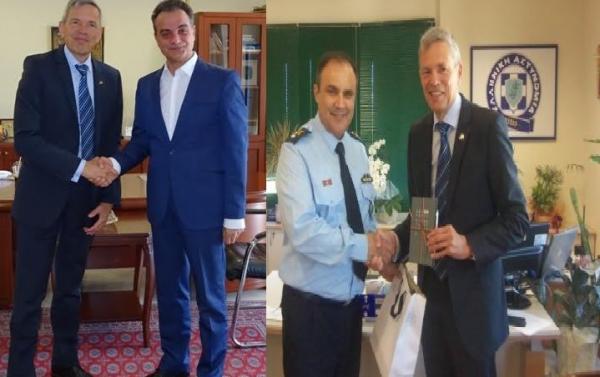 Επίσκεψη Γερμανού Προξένου στον Περιφερειάρχη Δυτικής Μακεδονίας και στον Περιφερειακο αστυνομικό διευθυντή