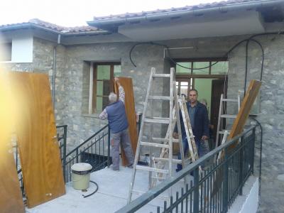 Εργασίες συντήρησης και αποκατάστασης του Εδαφολογικού Κέντρου Σερβίων