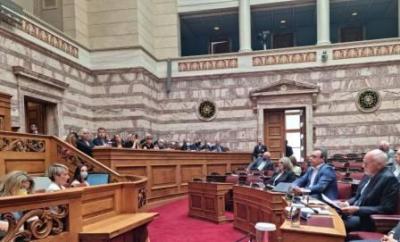 Βουλή: Τίμησαν την μνήμη του Φίλιππου Πετσάλνικου. Τζηκαλάγιας, Τελιγιορίδου και Μιχάλης Παπαδόπουλος μίλησαν για τον πρώην πρόεδρο της Βουλής (φωτο)
