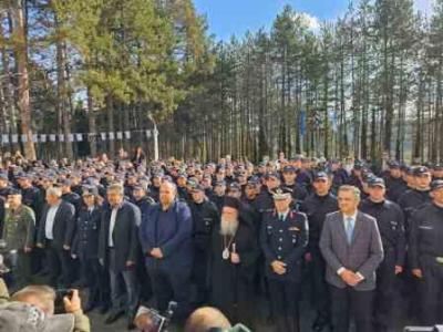Γρεβενά: Στην ορκωμοσία των δόκιμων αστυφυλάκων ο Περιφερειάρχης Δυτικής Μακεδονίας Γιώργος Κασαπίδης