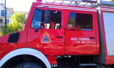 Για κατάσβεση πυρκαγιάς σε αποθηκευτικό χώρο στην Τοπική Κοινότητα Εράτυρας κλήθηκε η πυροσβεστική υπηρεσία Κοζάνης