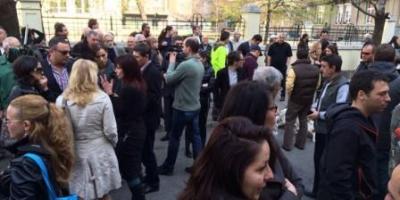 Δημοσιογράφοι στους δρόμους της Σόφιας -Διαδήλωσαν υπέρ της ελευθερίας του Τύπου