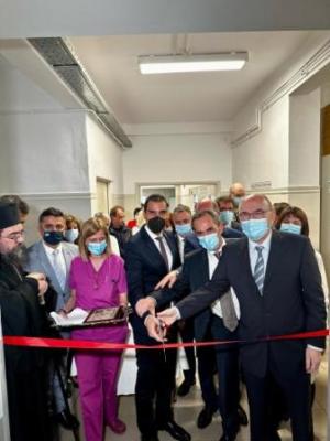Καστοριά: Την ανακαινισμένη Παιδιατρική Κλινική εγκαινίασε ο  Υφυπουργός Υγείας  Μ. Θεμιστοκλέους