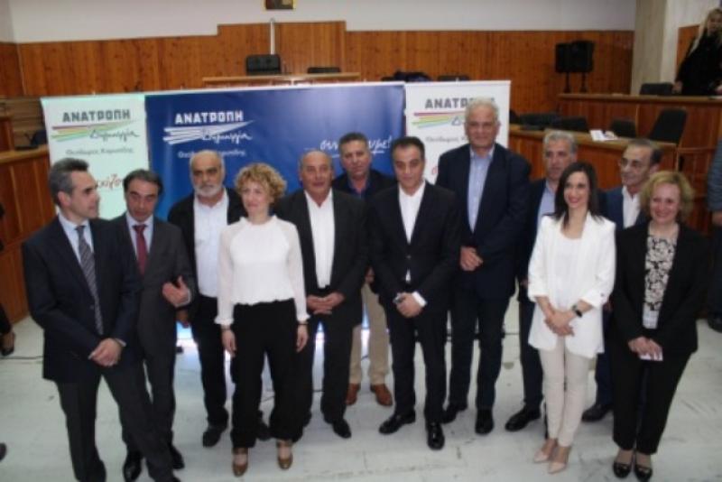 Οι υποψήφιοι της Π.Ε. Καστοριάς με τον συνδυασμό του Θόδωρου Καρυπίδη