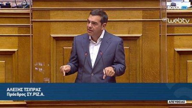 Aλ. Τσίπρας: Πρόταση μομφής κατά Σταϊκούρα. Σήμερα η συζήτηση στην βουλή
